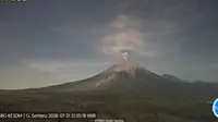 Semeru Erupsi Lima Kali, Zona Bahaya hingga 13 Kilometer
