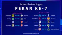 Simak Jadwal Live Streaming Liga Champions 2025/26 Pekan Ke-7, Tayang di Vidio