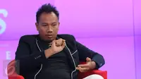 Aktris Vicky Prasetyo.(Liputan6.com/Herman Zakharia)