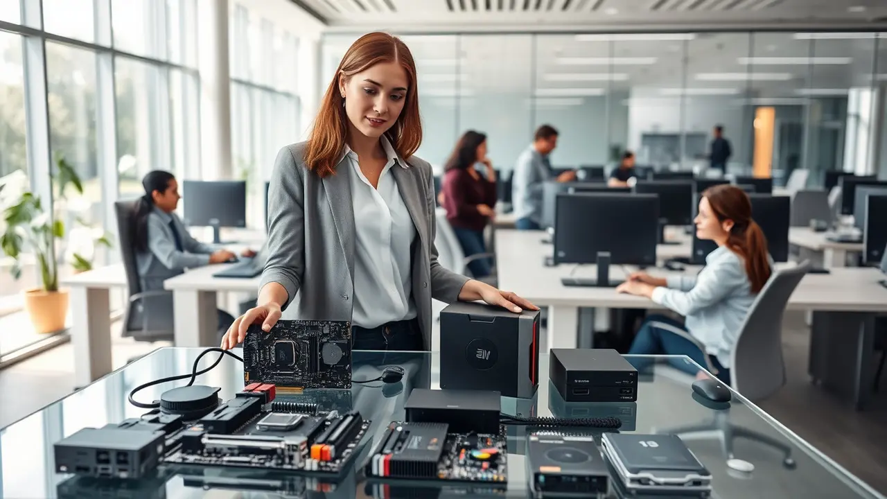 hardware komputer adalah