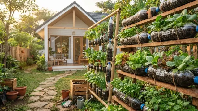 15 Sayuran yang Cepat Panen Ditanam di Botol Air Mineral Bekas, Inspirasi Kebun Mini yang Mudah Dirawat