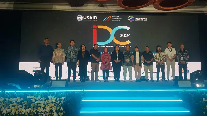 Asosiasi Media Siber Indonesia (AMSI) menyelenggarakan Indonesia Digital Conference (IDC) 2024.