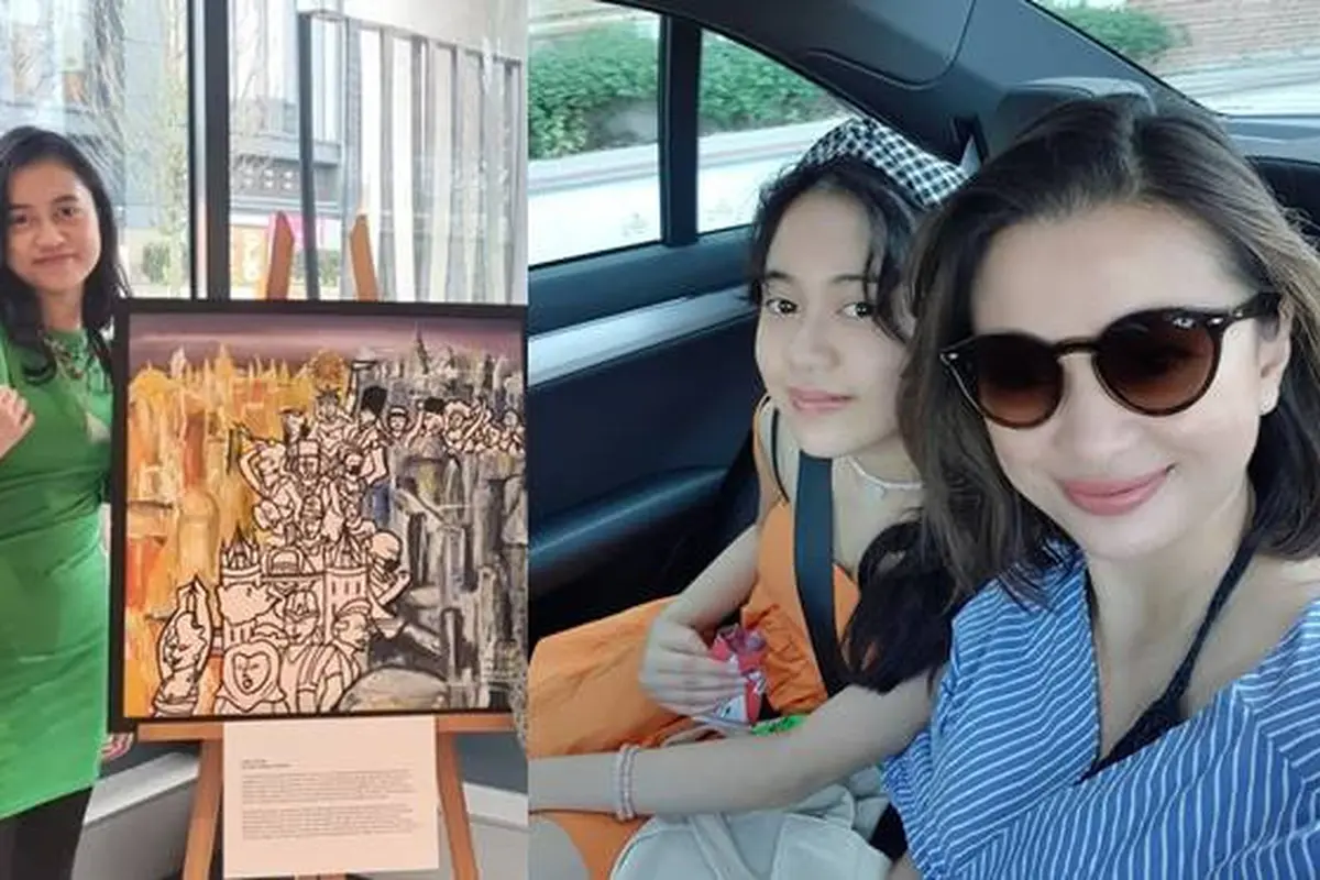 7 Potret Serra Abbie Putri Angie Virgin yang Punya Bakat Seni
