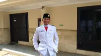 Doa Aditya Firdika Paskibraka asal Riau akhirnya dikabulkan. Dia menjadi Dampok 17. (Liputan6.com/Aditya Eka Prawira