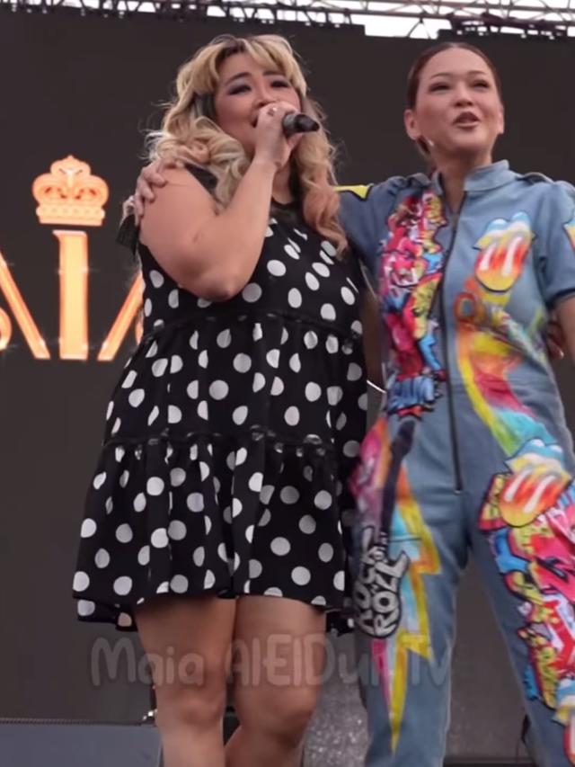 Maia Estianty dan Pinkan Mambo. (Foto: Dok. Instagram @maiaestiantyreal)