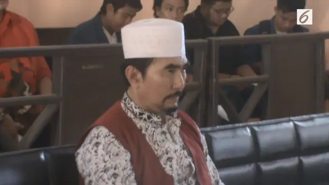 Kamis, (20/4/2017), Gatot Brajamusti di vonis 8 tahun penjara di Pengadilan Negeri Mataram Lombok