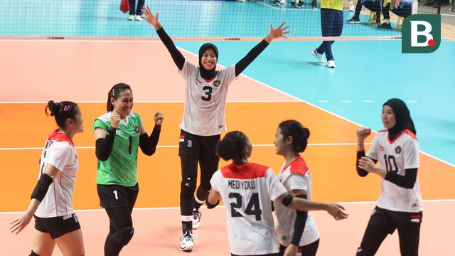 SEA Games 2023: Bola Voli Putri Semifinal: Indonesia vs Vietnam