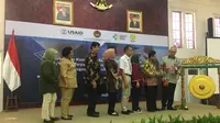 Kemenko PMK Bidang Kesehatan membentuk tim pelatihan mengatasi ancaman penyakit, salah satunya cacar monyet. (Liputan6.com/ Muhammad Radityo Priyasmoro)