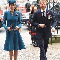 Kate Middleton dan Pangeran Harry (Jeremy Selwyn / AFP)