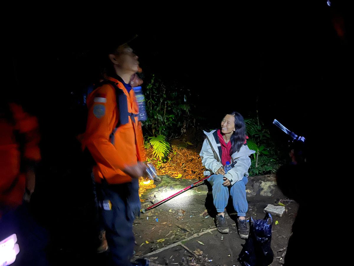 ibu dan anak hilang di gunung batukaru bali