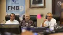 Menteri PUPR Basuki Hadimuljono saat menjelaskan hasil Mudik 2017 di Jakarta, Kamis (6/7). Dalam keterangan kepada wartawan pengelolaan mudik tahun 2017, Pemerintah menilai sangat berhasil (Liputan6.com/Angga Yuniar)