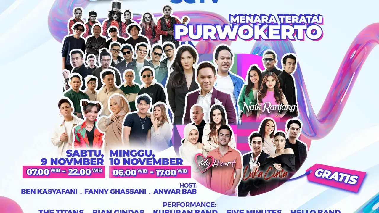 "KARNAVAL SCTV" yang penuh keseruan di Purwokerto.