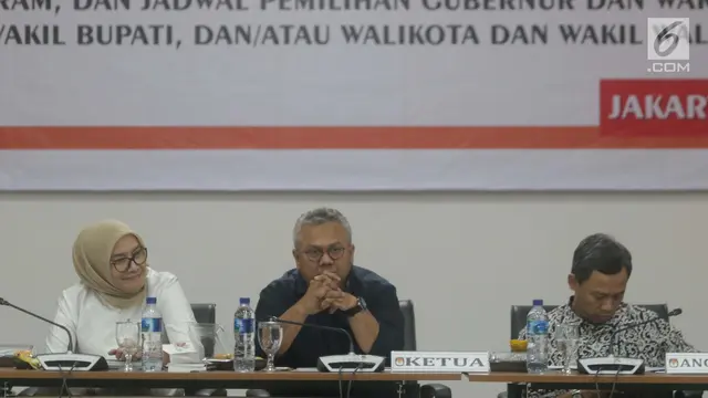Ketua KPU Pimpin Uji Publik Rancangan Peraturan Pilkada 2020