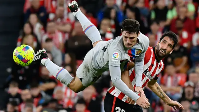 Gol Tunggal Raphinha Bawa Barcelona Taklukkan Athletic Bilbao di Liga Spanyol