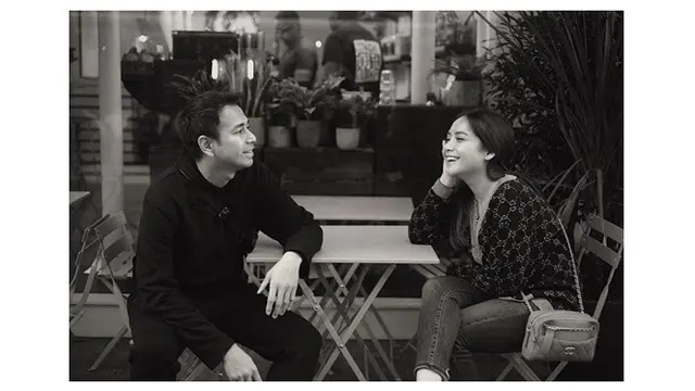 Momen Mesra Raffi dan Gigi di London yang Romantis Abis