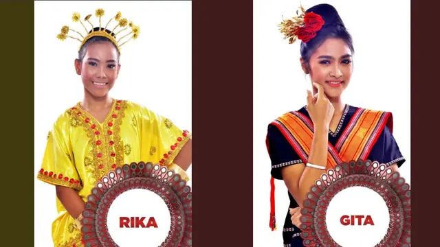 Rika dan Gita LIDA (Foto: Twitter)