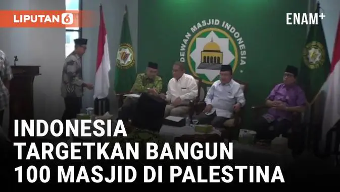 10 Masjid Megah Bakal Hiasi Langit Palestina, Indonesia Beraksi!