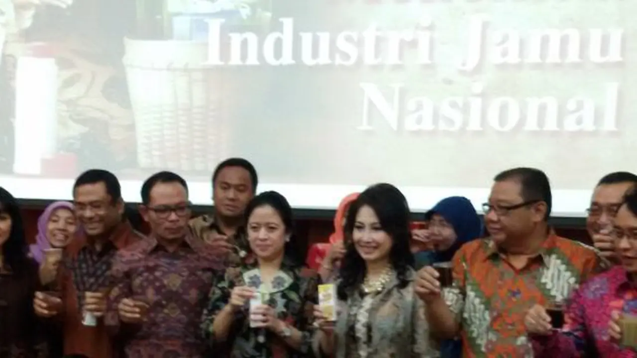 Aksi Minum Jamu Kementerian Perindustrian