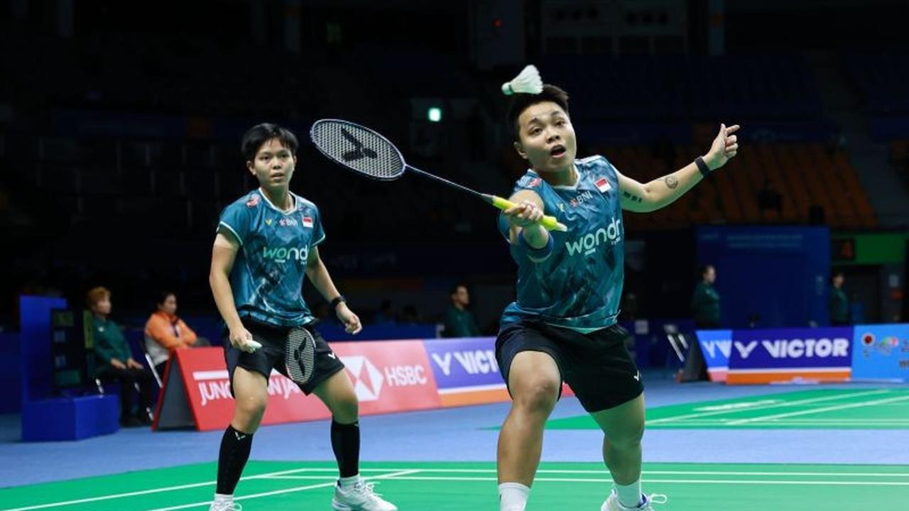 Siap Hadapi Andalan Tuan Rumah! Apri/Fadia Korea Open 2025: Pernah Kalahkan Lee So Hee/Baek Ha Na, Kini Fokus Fisik