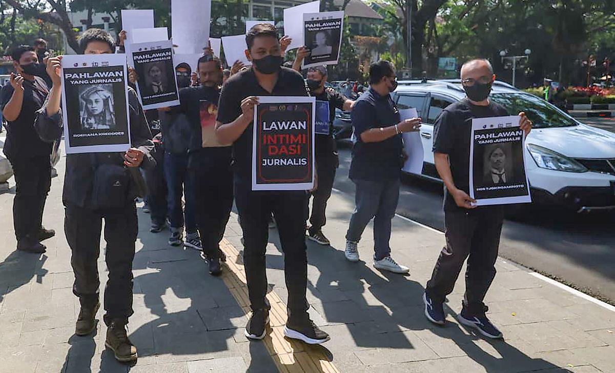Insan Pers Malang Raya Sampaikan Protes atas Pernyataan Presiden