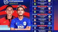 Dapatkan jadwal BRI Liga 1 2024/25 pada matchweek ke 21 di Vidio. Saksikan pemain lokal dan asing dari tim kesayangan kalian hanya di layanan OTT Vidio. (sum. doc. vidio.com)