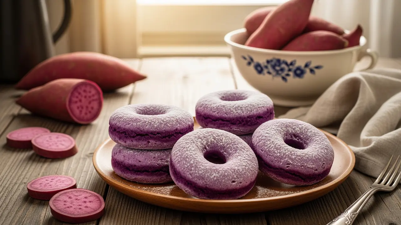 Resep Donat Ubi Ungu Tanpa Mixer