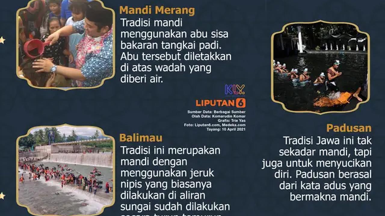 Infografis Sejumlah daerah memiliki tradisi 