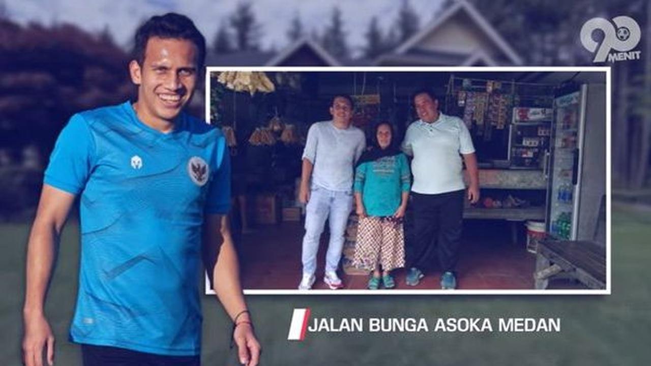 Potret rumah Egy di Medan