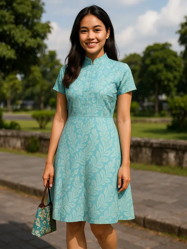 7 Model Dress Batik Santai untuk Liburan di Yogyakarta, Gaya Tetap Modis di Tengah Budaya