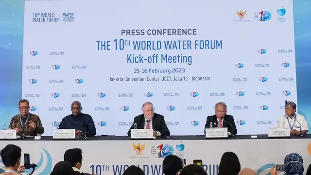 Tantangan Pengelolaan Air Secara Global dalam Kick off Meeting 10th WWF