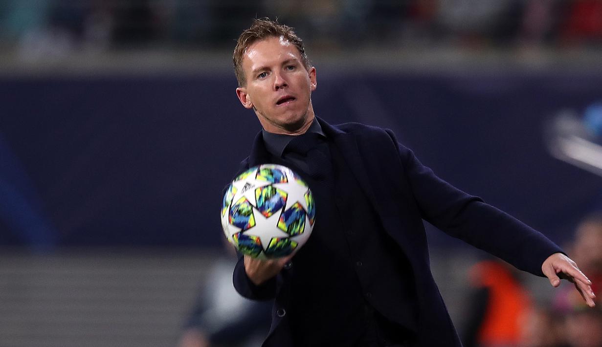 Julian Nagelsmann (RB Leipzig) - Finalis UEFA Men's Coach of the Year. (AFP/Ronny Hartmann)
