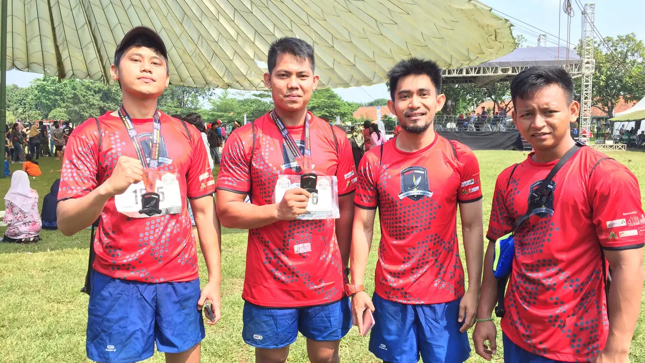 Antusias Masyarakat Ikuti Komando Warriors di HUT Kopassus