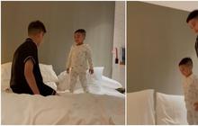 Jumpalitan Sebelum Tidur, Ini Momen Kocak Rafathar dan Cipung yang Bikin Gemas