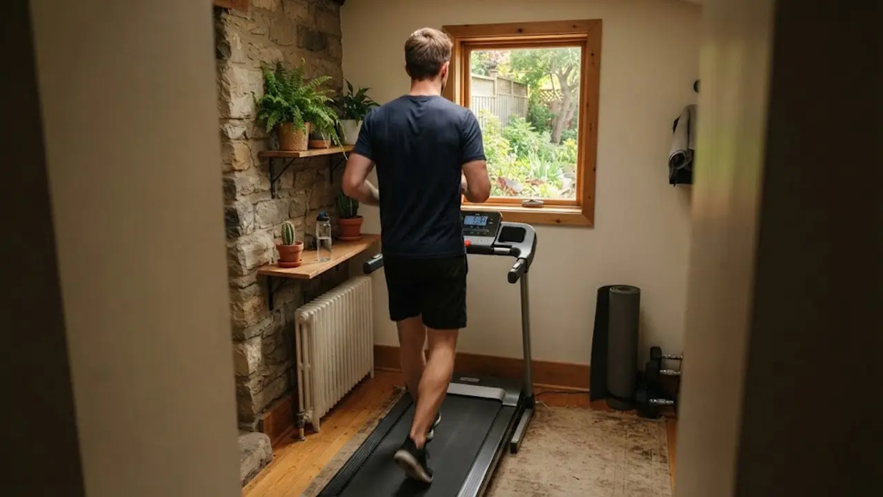 Olahraga di treadmill