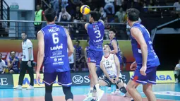 Hasil tersebut membuat tim milik Presiden RI ke-6 Susilo Bambang Yudhoyono itu semakin kukuh di papan atas klasemen sementara Final Four Proliga 2026. (Dok. PBVSI)