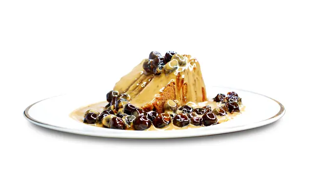 Menikmati kue santai sore