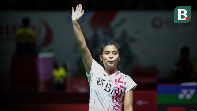 Foto: Gregoria Taklukkan He Bing Jiao untuk Tembus Perempatfinal Indonesia Masters 2023, Putri KW Kandas