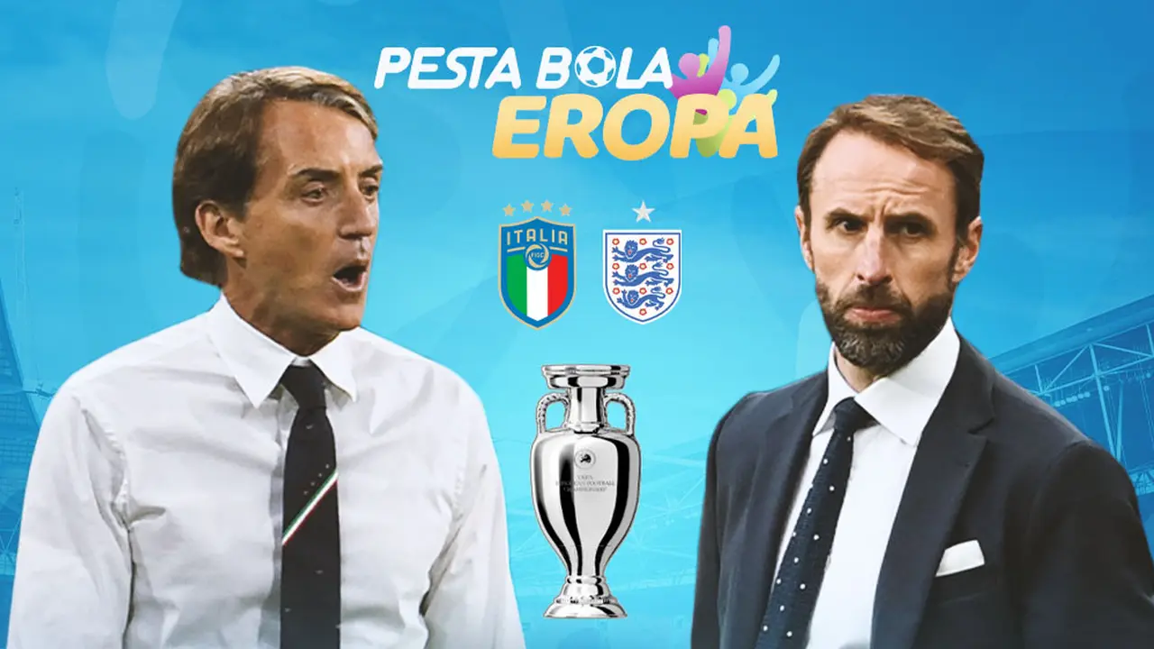 Piala Eropa - Euro 2020 Italia Vs Inggris - Head to Head Pelatih