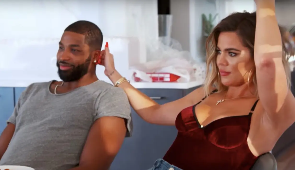 Khloe Kardashian dan Tristan Thompson ternyata sudah mendiskusikan tentang pertunangan. (KUWTK)