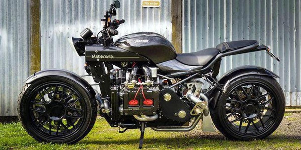 Kumpulan Potret Modifikasi Ekstrem Motor Bermesin Mobil