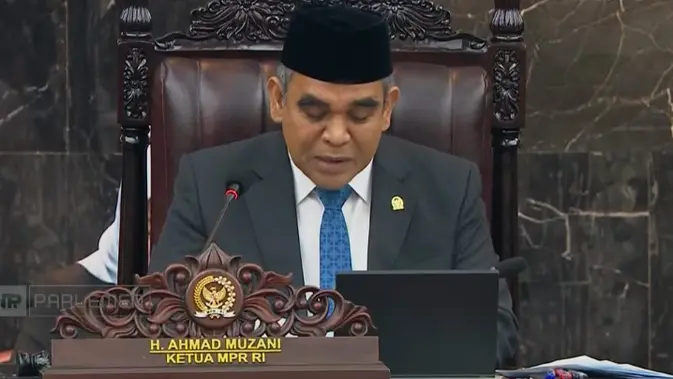 Ketua MPR di Sidang Tahunan: MBG Bukan Sekadar Bagi-bagi Makanan