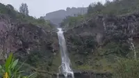 Muncul Pemandangan Air Terjun Dadakan di Karangasem Bali, Begini Penjelasan BMKG