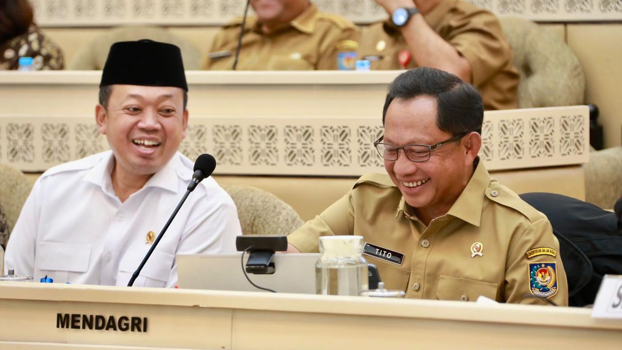 Mendagri Apresiasi Dukungan Komisi II terhadap Peningkatan Kinerja Kemendagri TA 2026