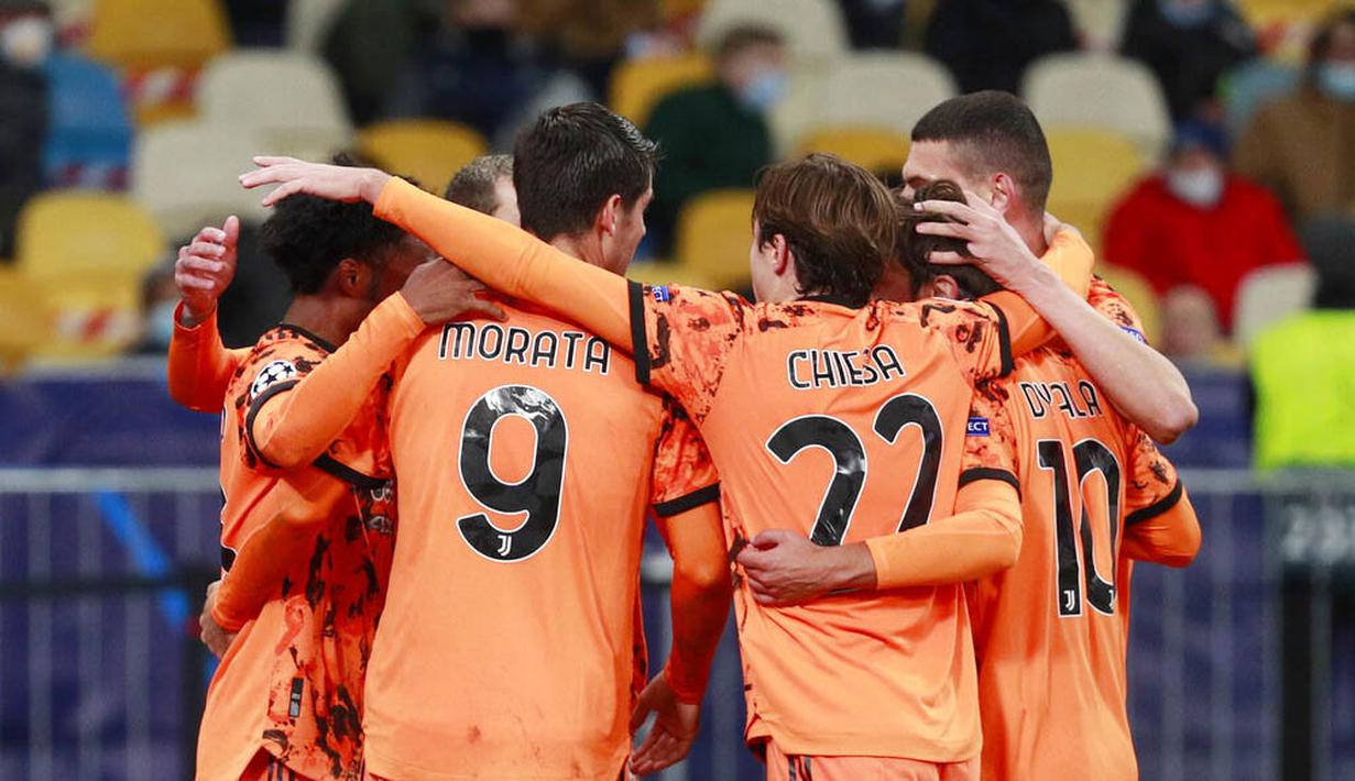 FOTO: Alvaro Morata Gemilang, Juventus Hajar Dynamo Kiev ...