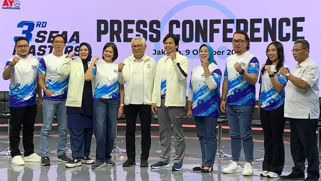 Sesi Foto Bersama di Prescon 3rd SEAA Masters Swimming Championships 2026
