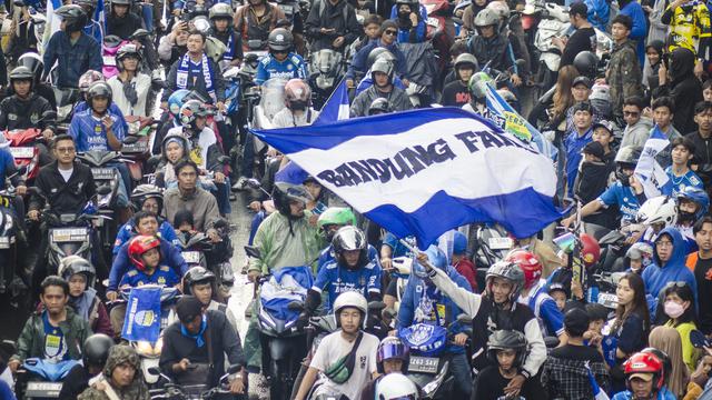 pawai persib bandung bobotoh