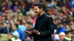 Pelatih Atletico Madrid, Diego "Cholo" Simeone (REUTERS/Andrea Comas)