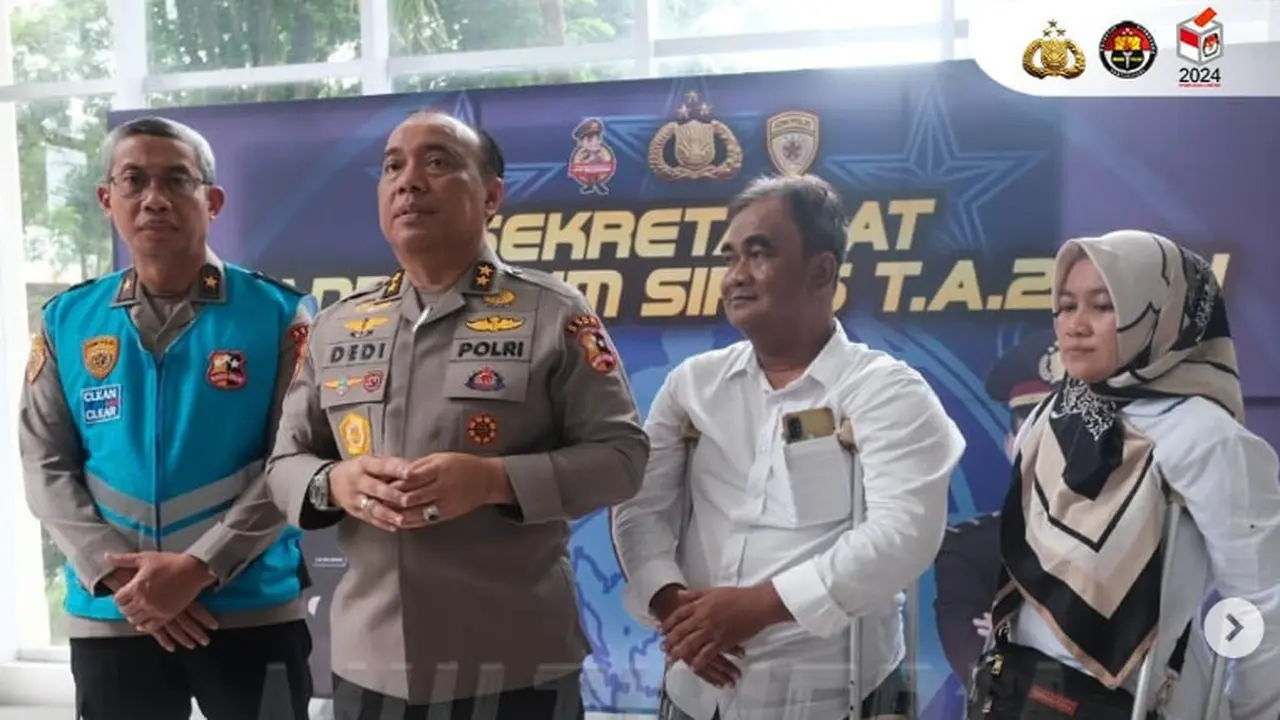 2 Penyandang Disabilitas Lolos Seleksi SIPSS Polri usai Raih Hasil Tes yang Baik. Foto: Instagram Divisi Humas Polri.
