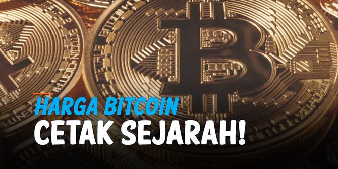 VIDEO: Bitcoin Cetak Rekor! Sentuh Level Rp 965 Juta Per Keping