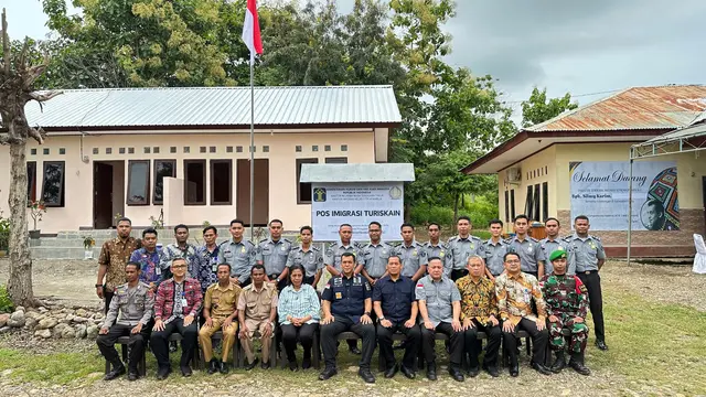 Dirjen Imigrasi Tinjau PLB Tradisional Turiskain NTT, Perbatasan RI-Timor Leste
